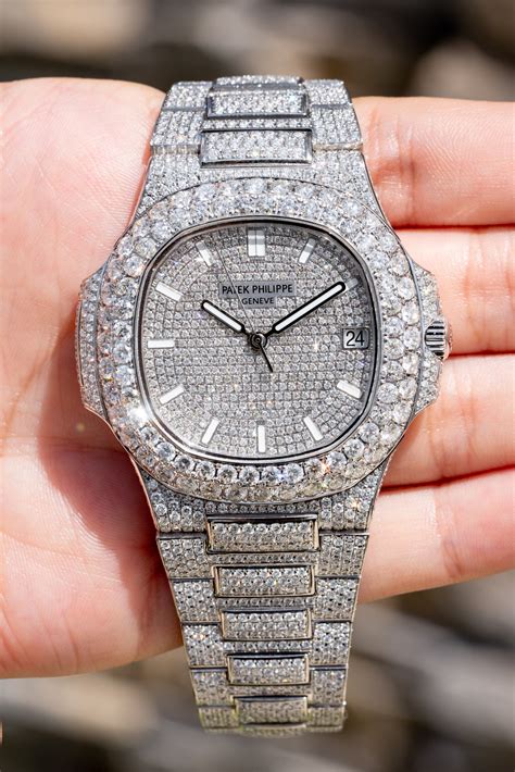 fake patek philippe nautilus diamond|Patek Philippe Nautilus original price.